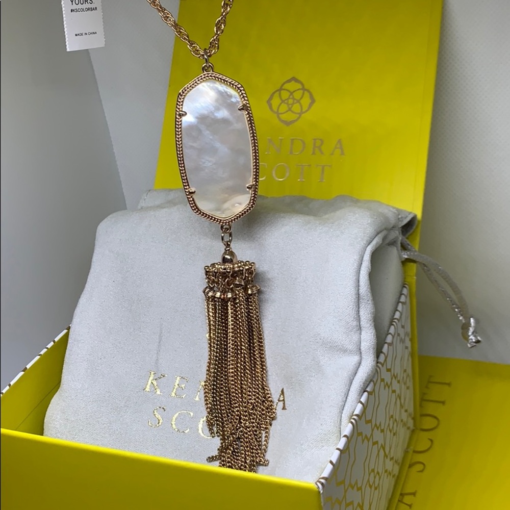 KS Rayne Necklace in Rose Gold Ivory - Picture 5 of 8